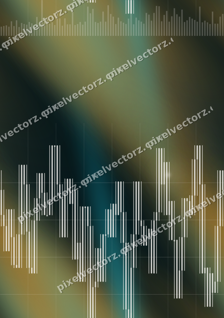 Nahtloser Neon Diagramm Hintergrund in Bernstein und Petrol