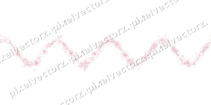Nahtlose Glitzerwelle aus Splittern auf transparentem Grund