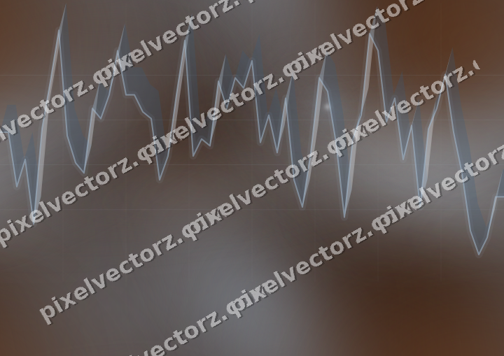 Nahtloser Neon Diagramm Hintergrund in Blau und Orange
