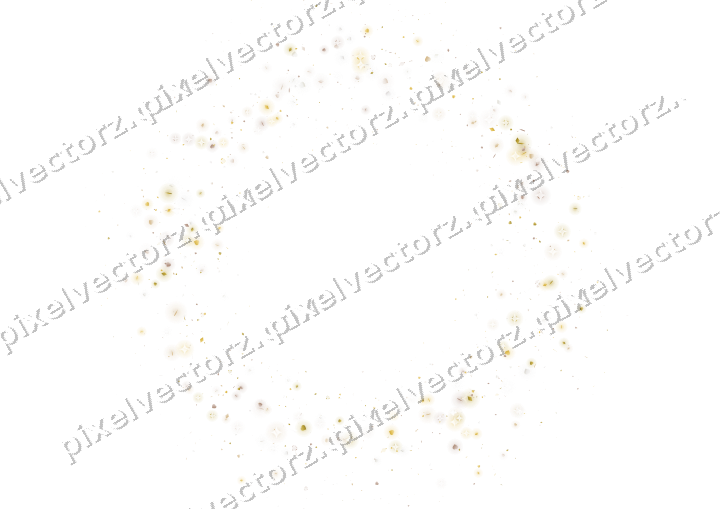 Nahtloser Glitzerkranz aus Herzen und Rauten auf transparentem Grund