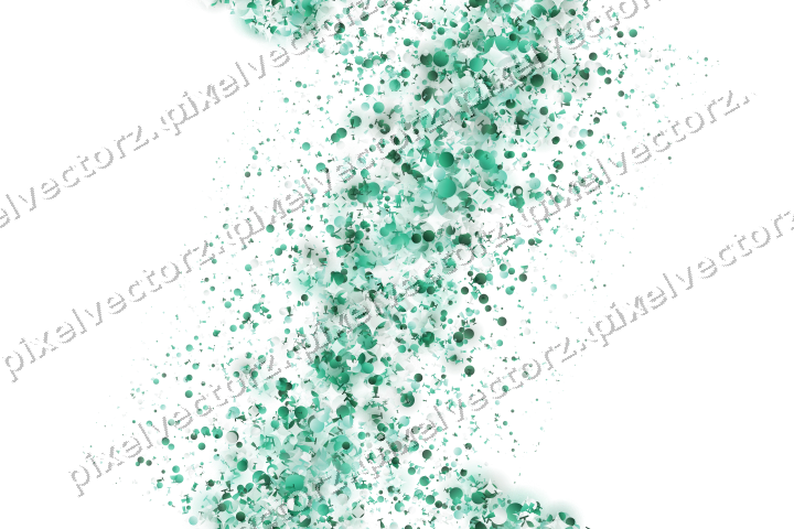 Nahtloses Glitzerband auf transparentem Grund