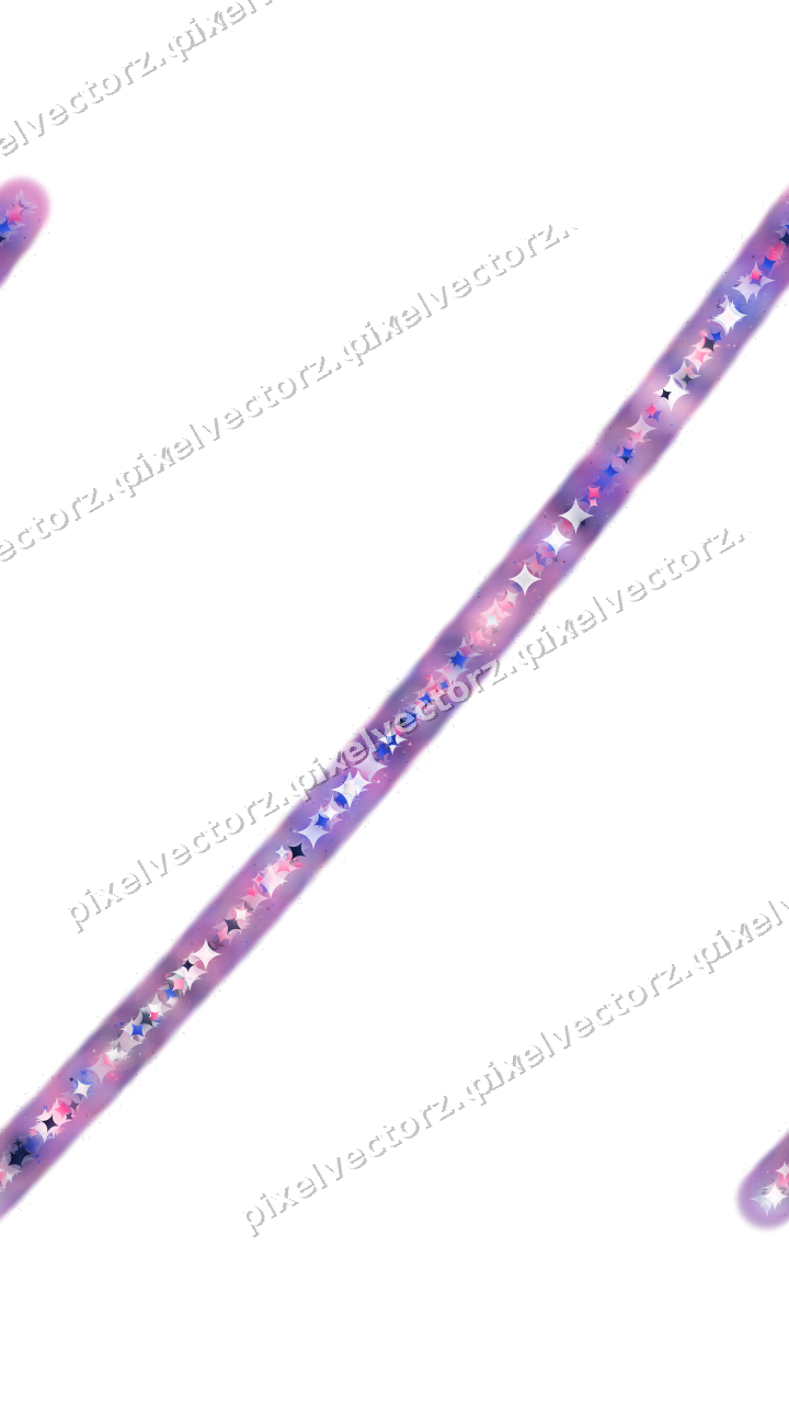 Nahtloser Glitzerbogen aus Funken in Rosa auf transparentem Grund