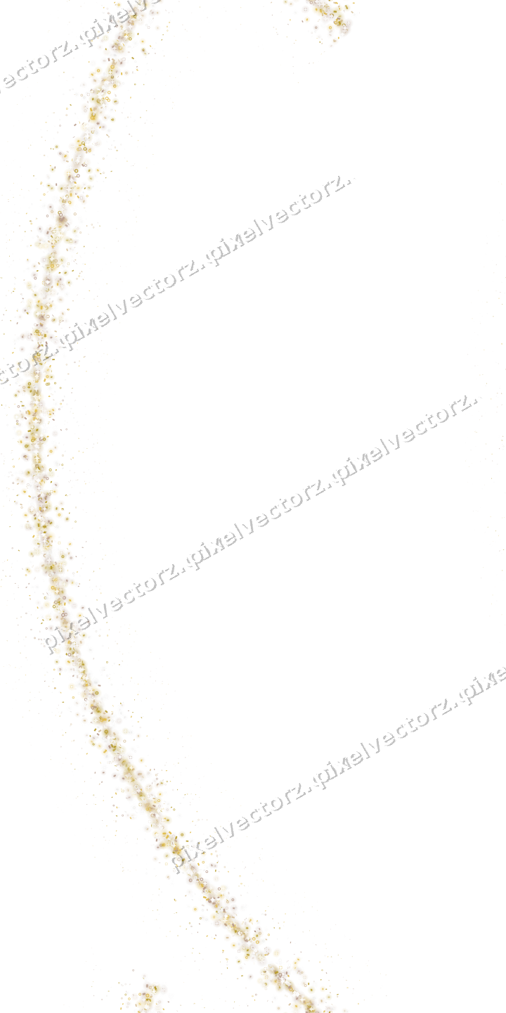 Nahtloser Glitzerbogen aus Ringen und Rauten auf transparentem Grund