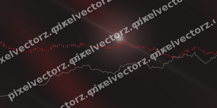 Nahtloser Neon Diagramm Hintergrund in Rot und Blassbernstein