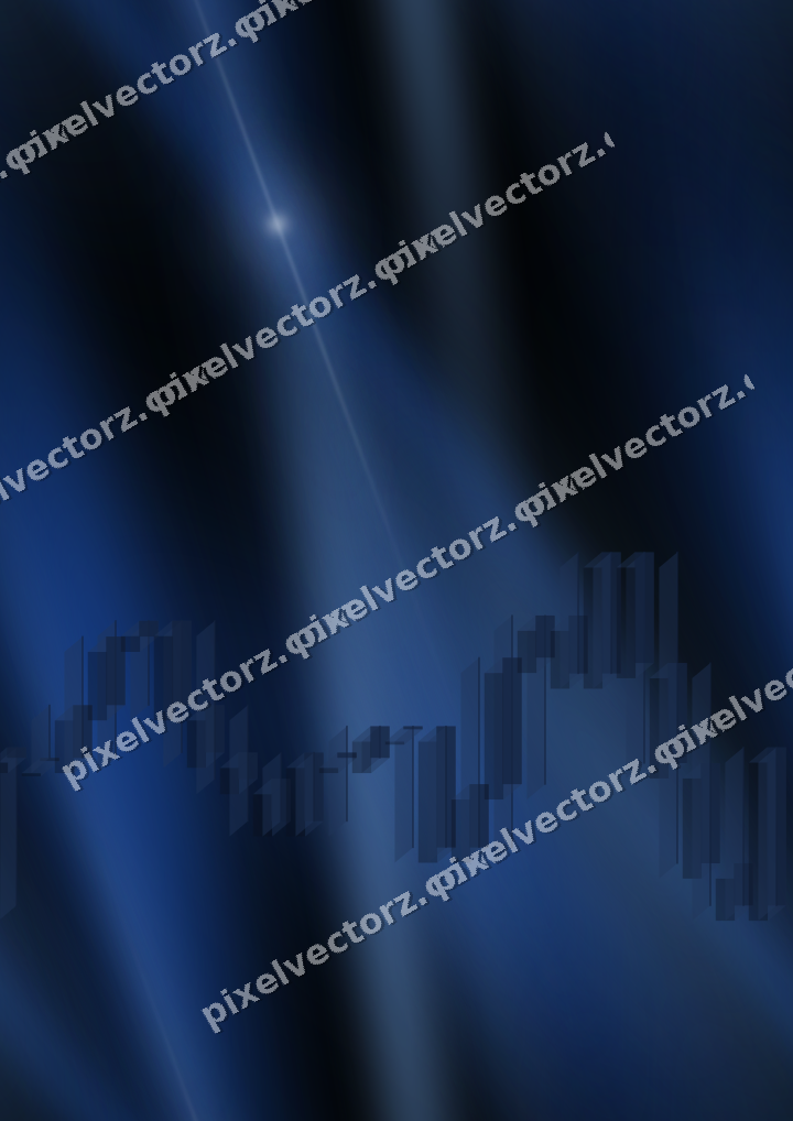 Nahtloser Neon Diagramm Hintergrund in Blau