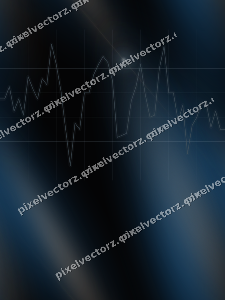 Nahtloser Neon Diagramm Hintergrund in Blau und Orange