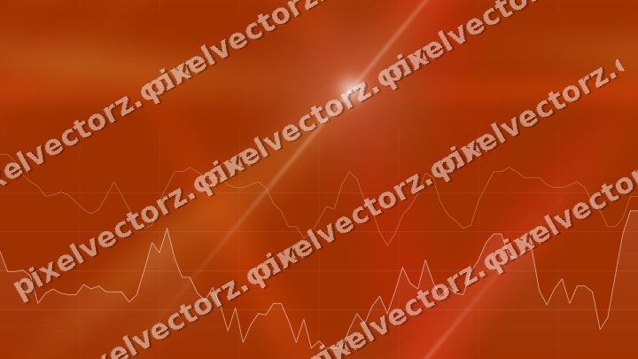 Nahtloser Neon Diagramm Hintergrund in Rot und Orange