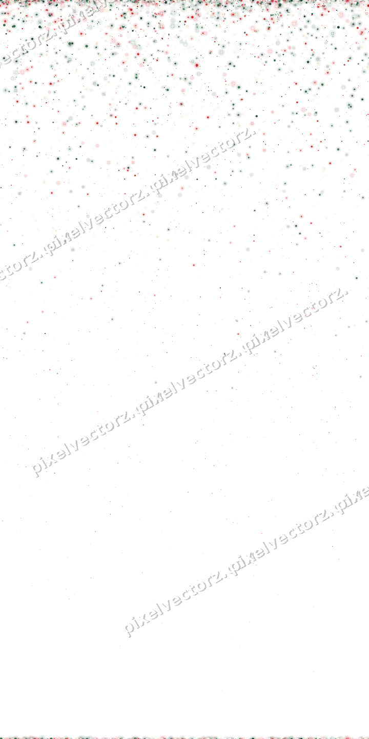 Nahtloser Glitzerregen aus Punkten und Rauten auf transparentem Grund