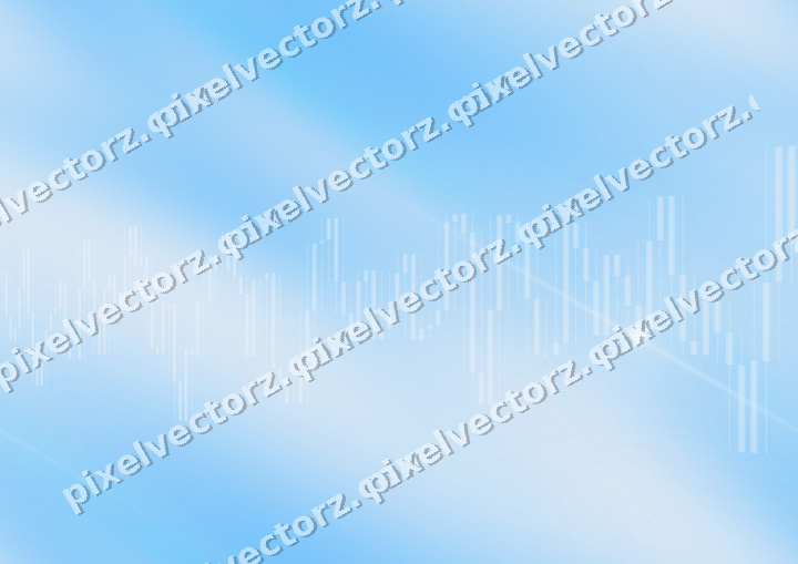 Nahtloser Pastell Diagramm Hintergrund in Türkis und Blau