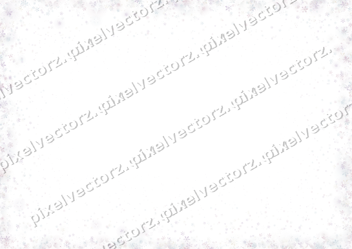 Nahtlose Glitzervignette aus Schneeflocken auf transparentem Grund