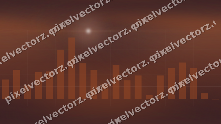 Nahtloser Neon Diagramm Hintergrund in Orange und Blau