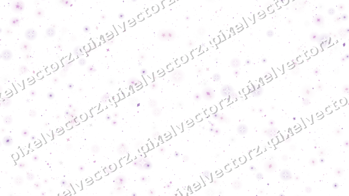 Nahtlose Glitzerstreuung in Magenta auf transparentem Grund