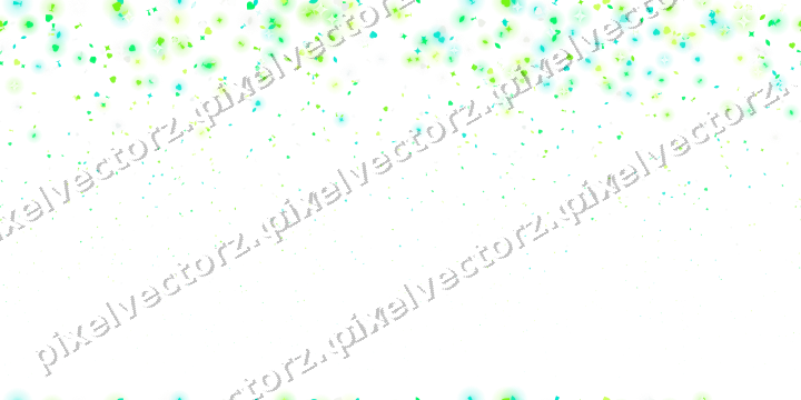 Nahtloser Glitzerregen aus Funken und Herzen auf transparentem Grund