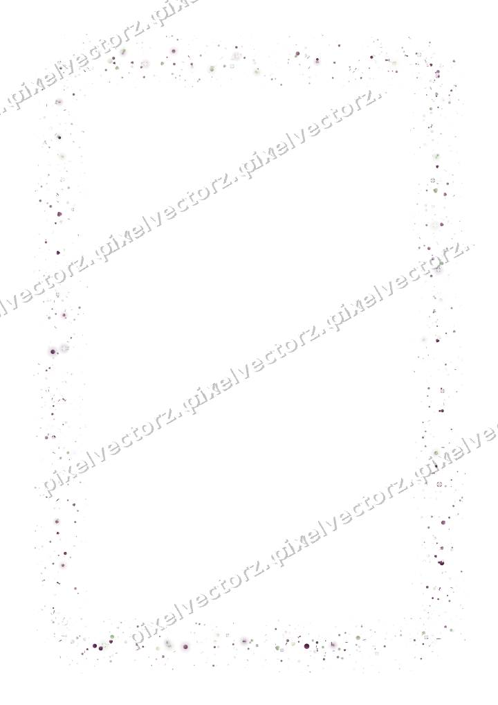 Nahtloser Glitzerrahmen in Dunkelmagenta auf transparentem Grund