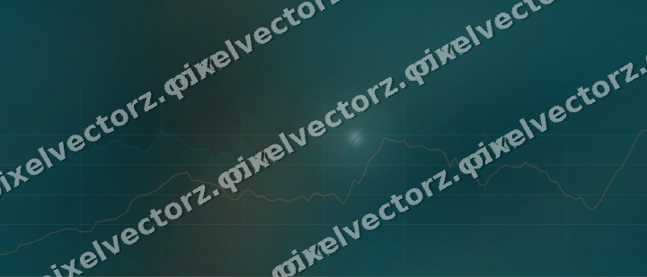 Nahtloser Neon Diagramm Hintergrund in Petrol und Orange