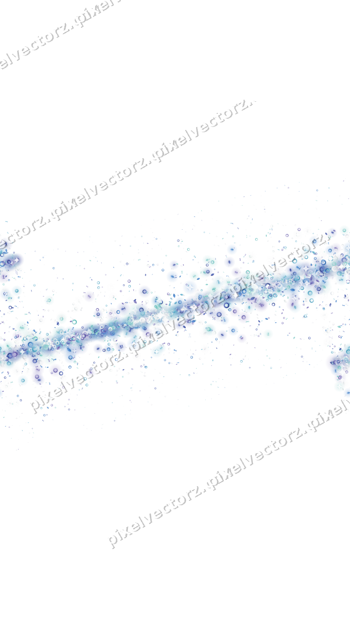 Nahtloses Glitzerband in Blau und Türkis auf transparentem Grund