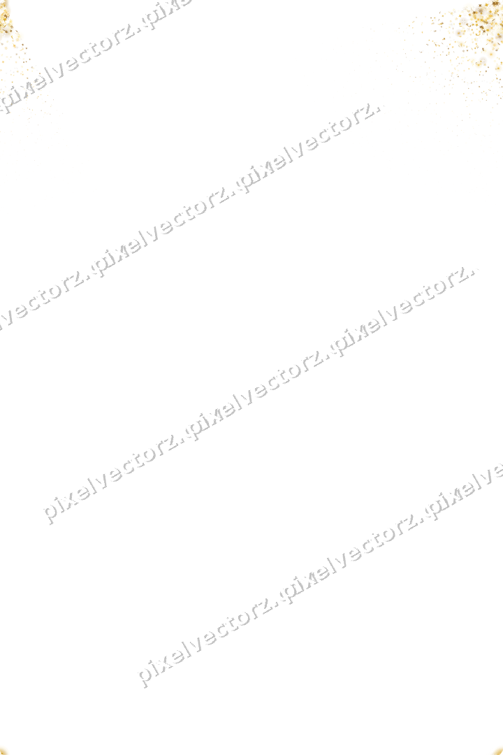 Nahtloser Glitzerfächer aus Sternen und Funken auf transparentem Grund