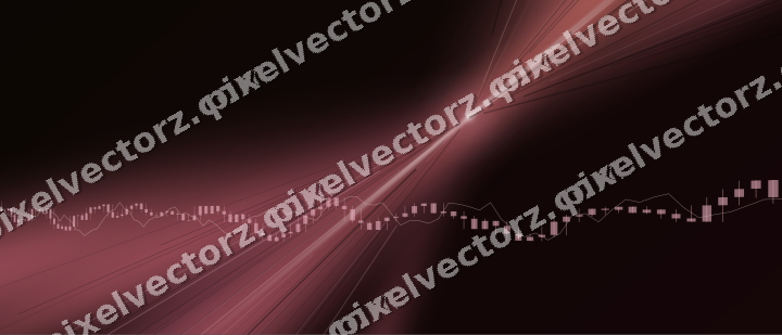 Leuchtender Neon Diagramm Hintergrund in Rosa und Rot
