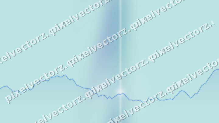 Nahtloser Pastell Diagramm Hintergrund in Blau und Türkis