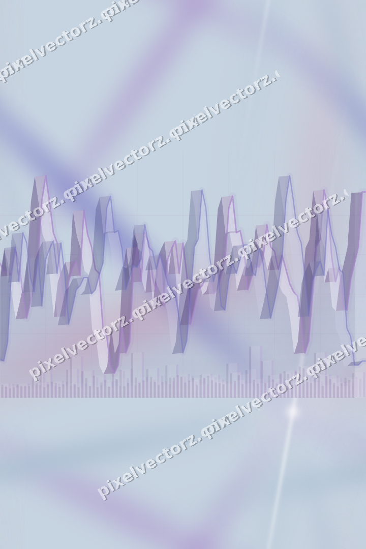 Nahtloser Pastell Diagramm Hintergrund in Violett und Blau