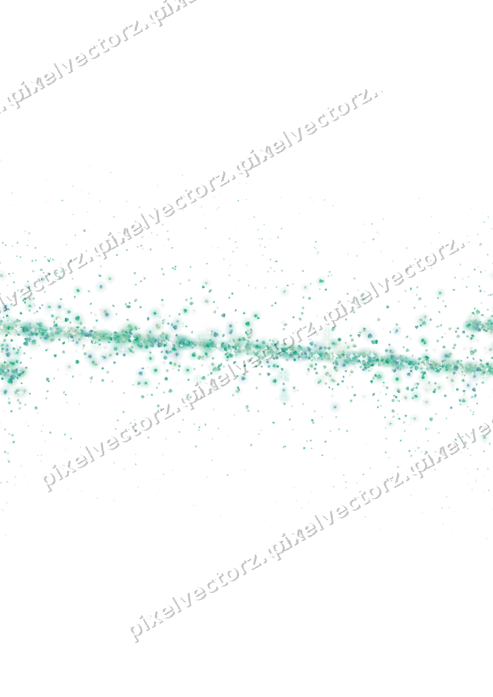 Nahtloses Glitzerband aus Sternen und Funken auf transparentem Grund