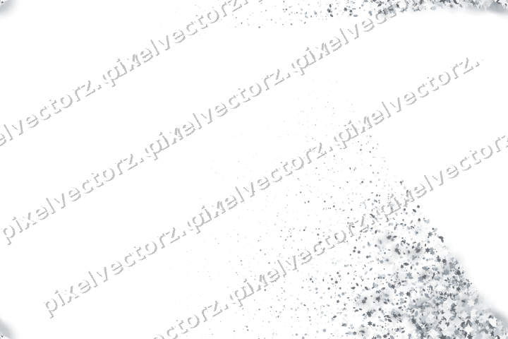 Nahtloser Glitzerfächer in Blassblau auf transparentem Grund