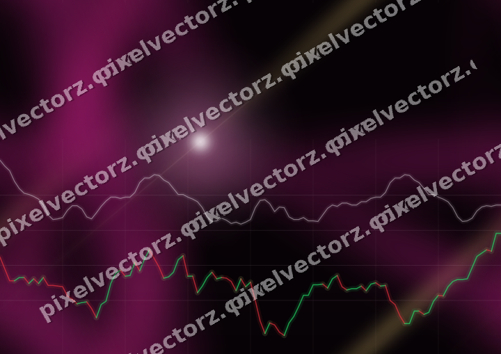 Nahtloser Neon Diagramm Hintergrund in Magenta und Rosa