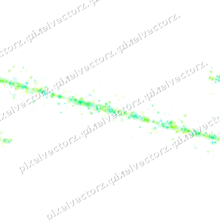 Nahtloses Glitzerband in Grün und Limette auf transparentem Grund