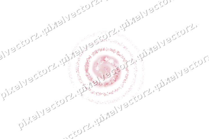 Nahtlose Glitzerspirale aus Sektschalen auf transparentem Grund