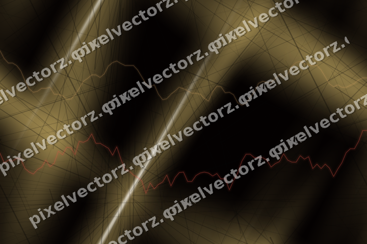 Nahtloser Neon Diagramm Hintergrund in Rot und Orange