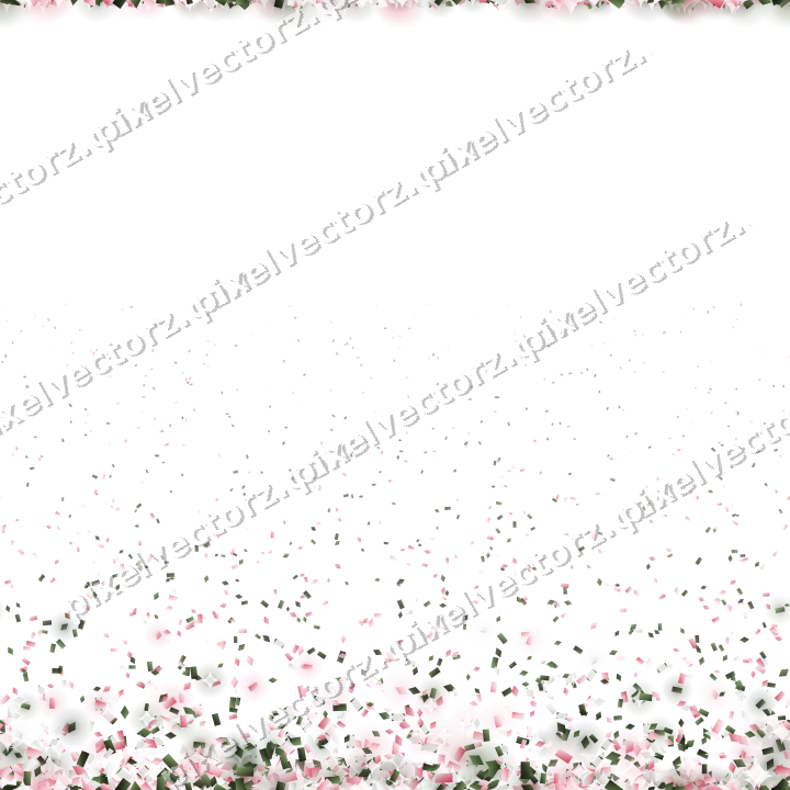 Nahtloser Glitzeraufstieg in Rosa auf transparentem Grund