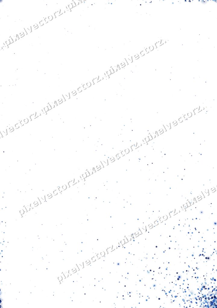 Nahtloser Glitzerfächer in Blau und Türkis auf transparentem Grund