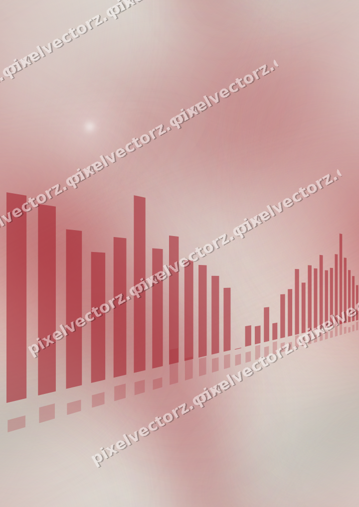 Nahtloser Pastell Diagramm Hintergrund in Rot und Blasslimette