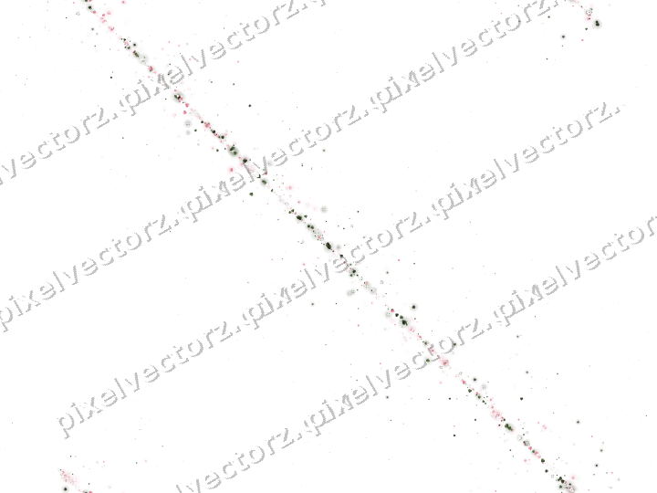 Nahtloses Glitzerband aus Herzen in Rosa auf transparentem Grund