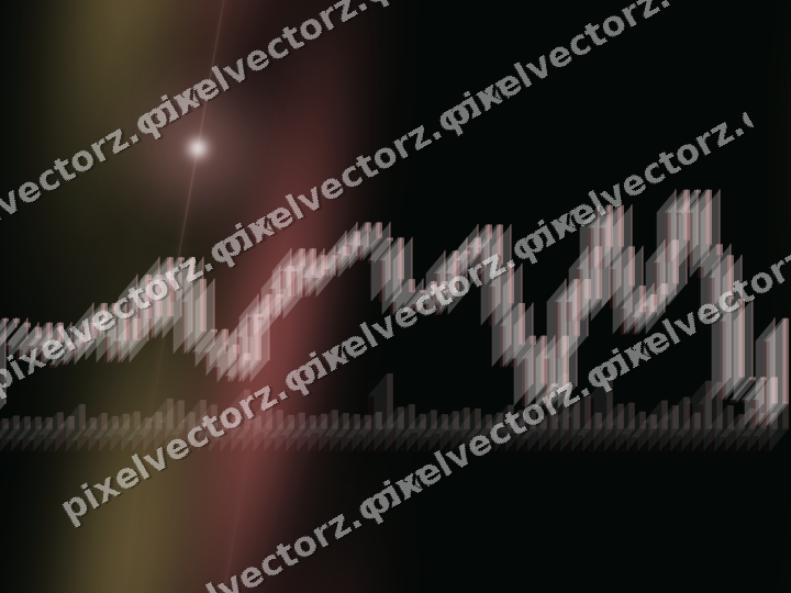 Nahtloser Neon Diagramm Hintergrund in Rot und Grün