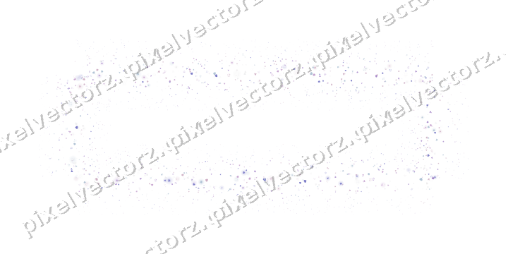 Nahtloser Glitzerrahmen in Violett und Blau auf transparentem Grund