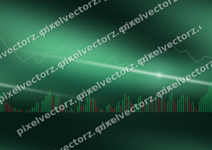 Nahtloser Neon Diagramm Hintergrund in Grün und Petrol