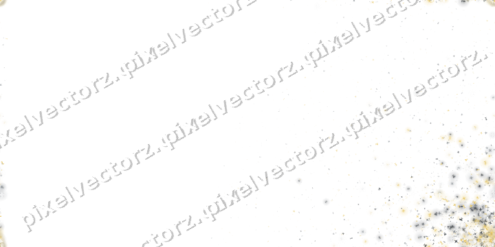 Nahtloser Glitzerfächer in Bernstein und Grau auf transparentem Grund