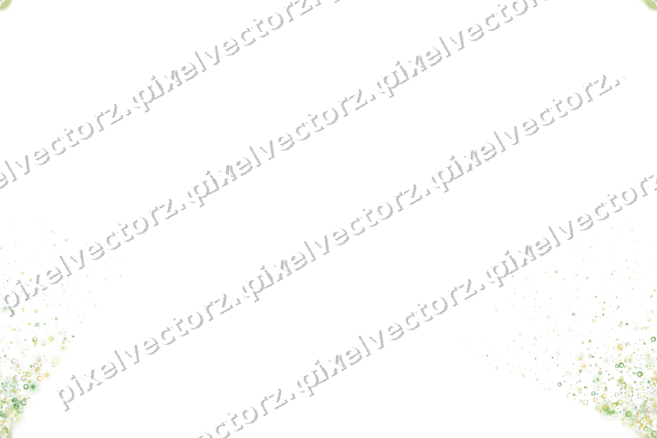 Nahtloser Glitzerfächer aus Funken und Ringen auf transparentem Grund