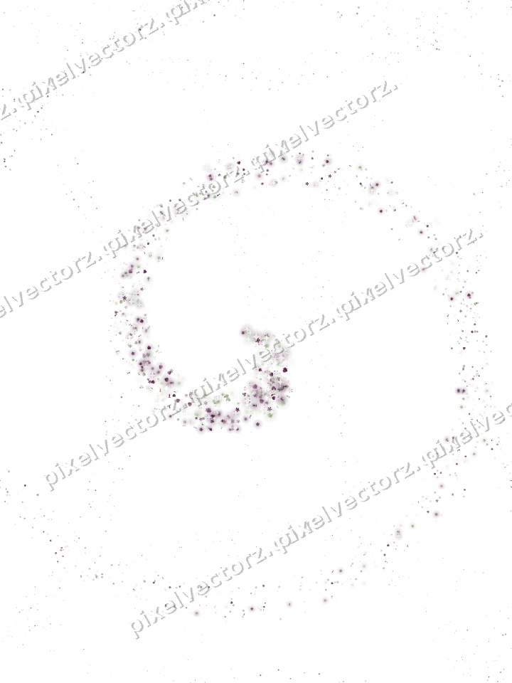 Nahtlose Glitzerspirale in Dunkelmagenta auf transparentem Grund