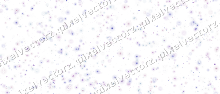Nahtlose Glitzerstreuung in Violett und Blau auf transparentem Grund