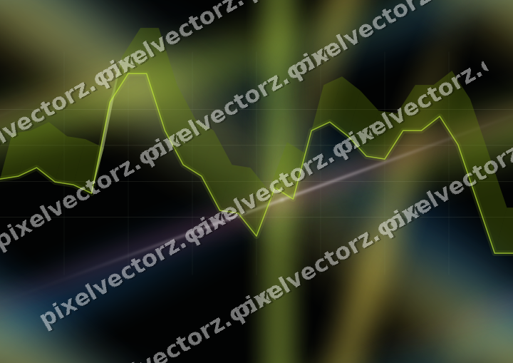 Nahtloser Neon Diagramm Hintergrund in Limette und Bernstein