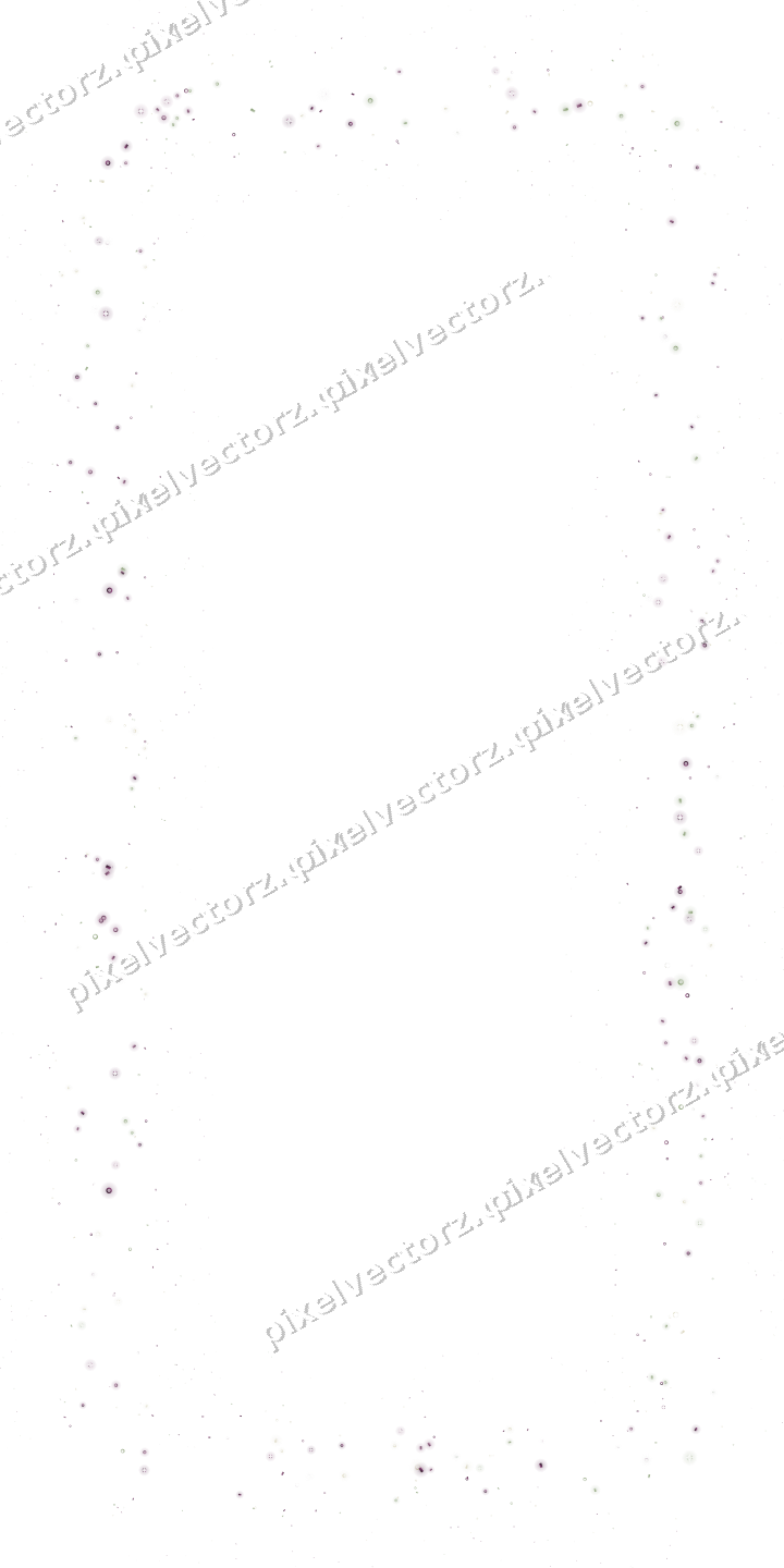 Nahtloser Glitzerrahmen in Dunkelmagenta auf transparentem Grund
