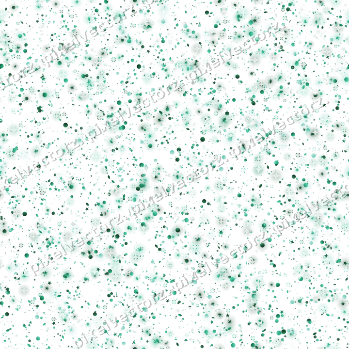 Nahtlose Glitzerstreuung auf transparentem Grund