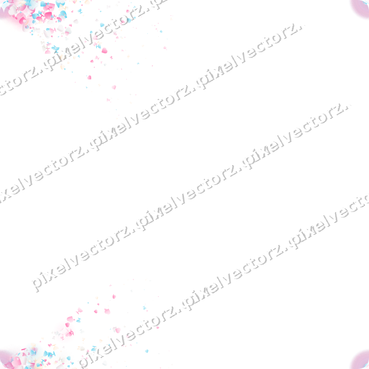 Nahtloser Glitzerfächer in Rosa und Türkis auf transparentem Grund