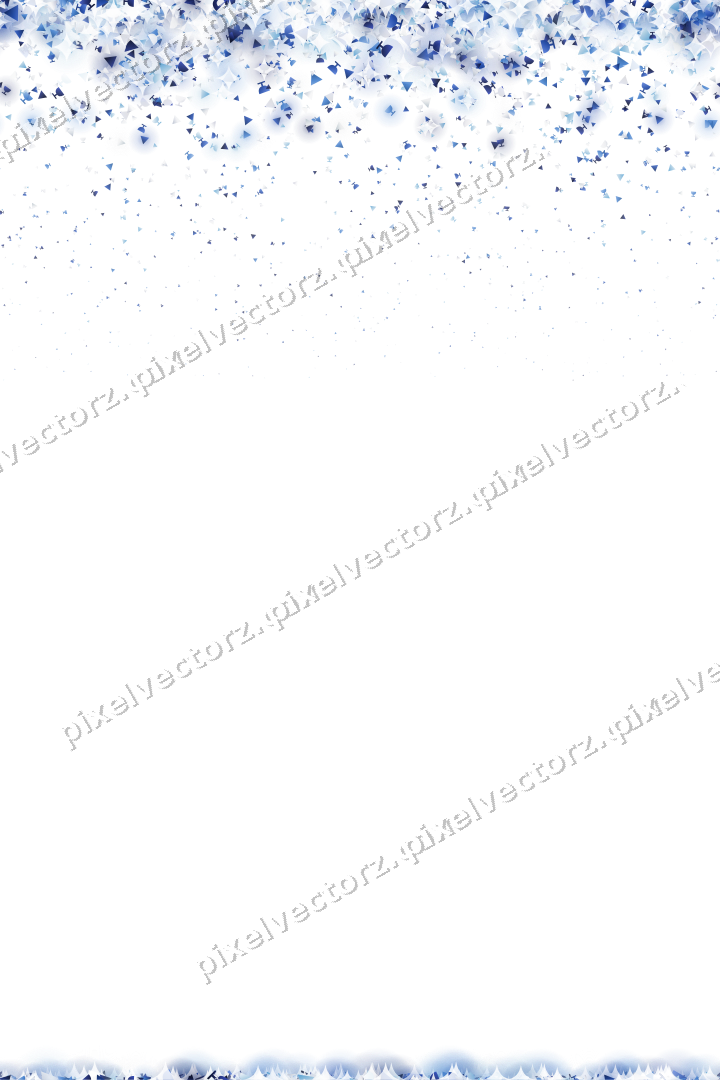 Nahtloser Glitzerregen in Blau und Türkis auf transparentem Grund