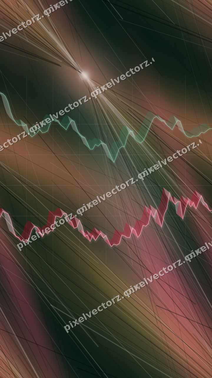 Nahtloser Neon Diagramm Hintergrund in Rosa und Bernstein
