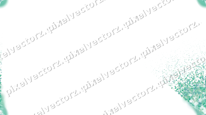 Nahtloser Glitzerfächer in Grün und Petrol auf transparentem Grund
