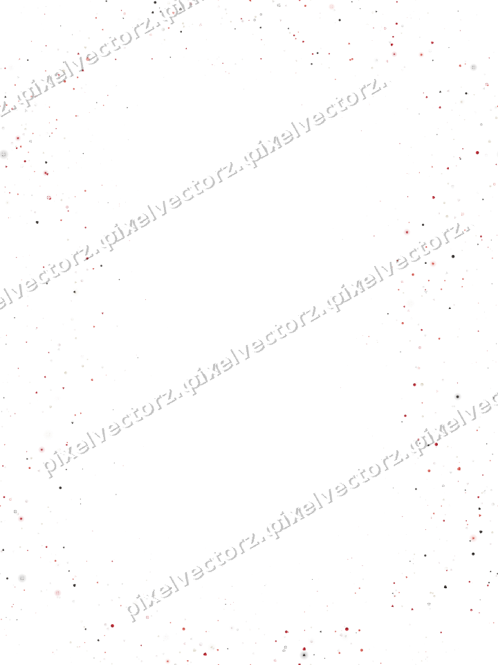 Nahtloser Glitzerkranz aus Herzen und Punkten auf transparentem Grund