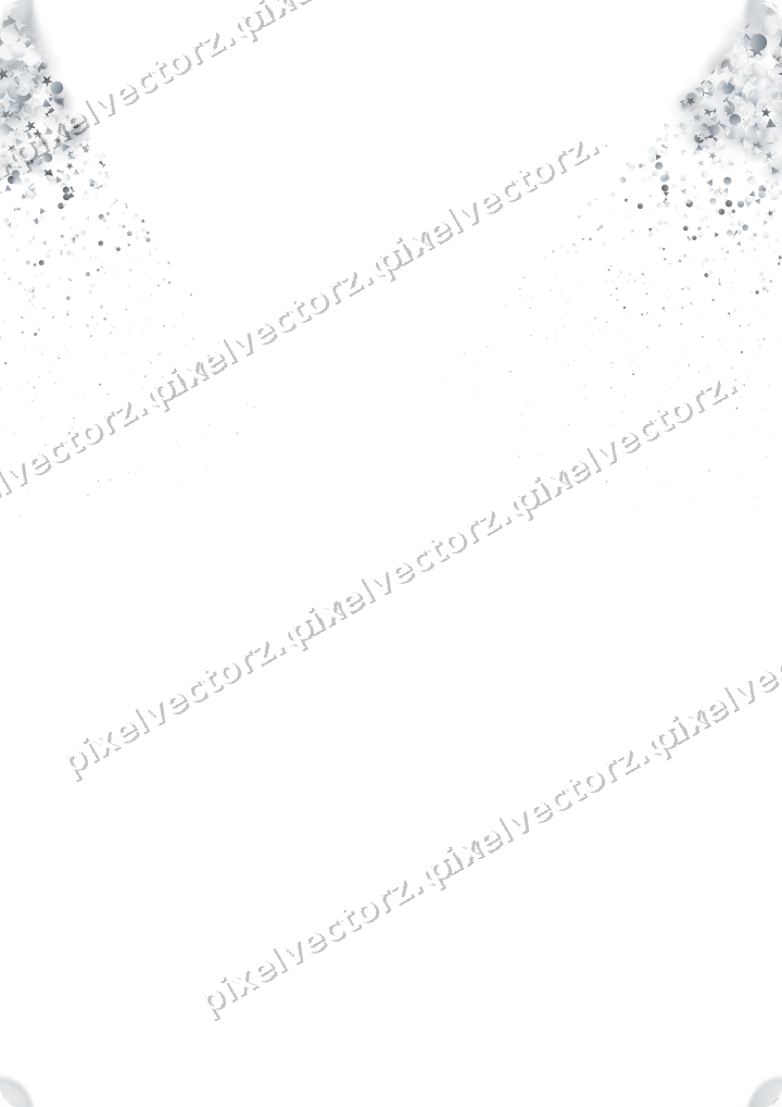 Nahtloser Glitzerfächer in Blassblau auf transparentem Grund